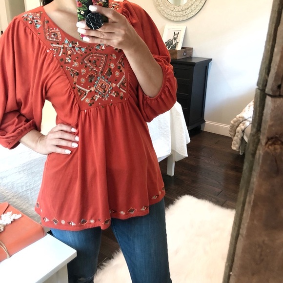RXB Tops - RXB autumn Small peasant oversized blouse